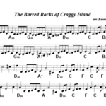 Barre Rocks Melody sheet