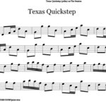Texas Quickstep sheet music