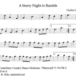 A Starry Night to Ramble set music